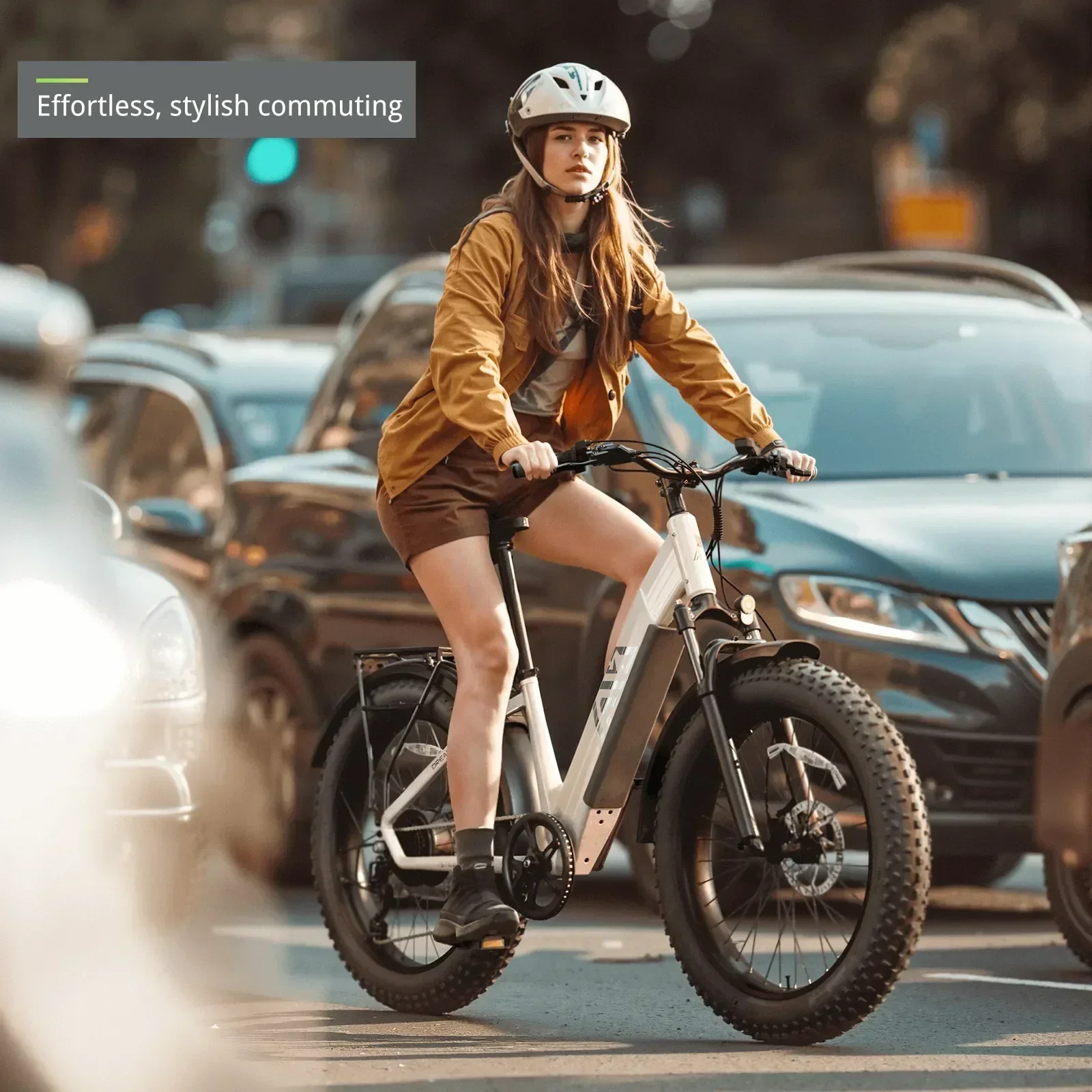 TST® Dreamer 26" Step-Thru Fat Tire Electric Bike - Image 3