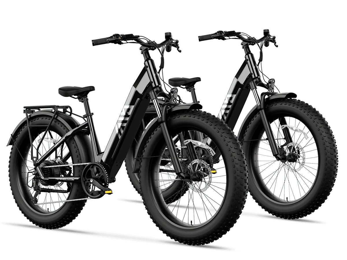 TST® Combo Sale Dreamer 26" Step-Thru Fat Tire Electric Bike - Image 6