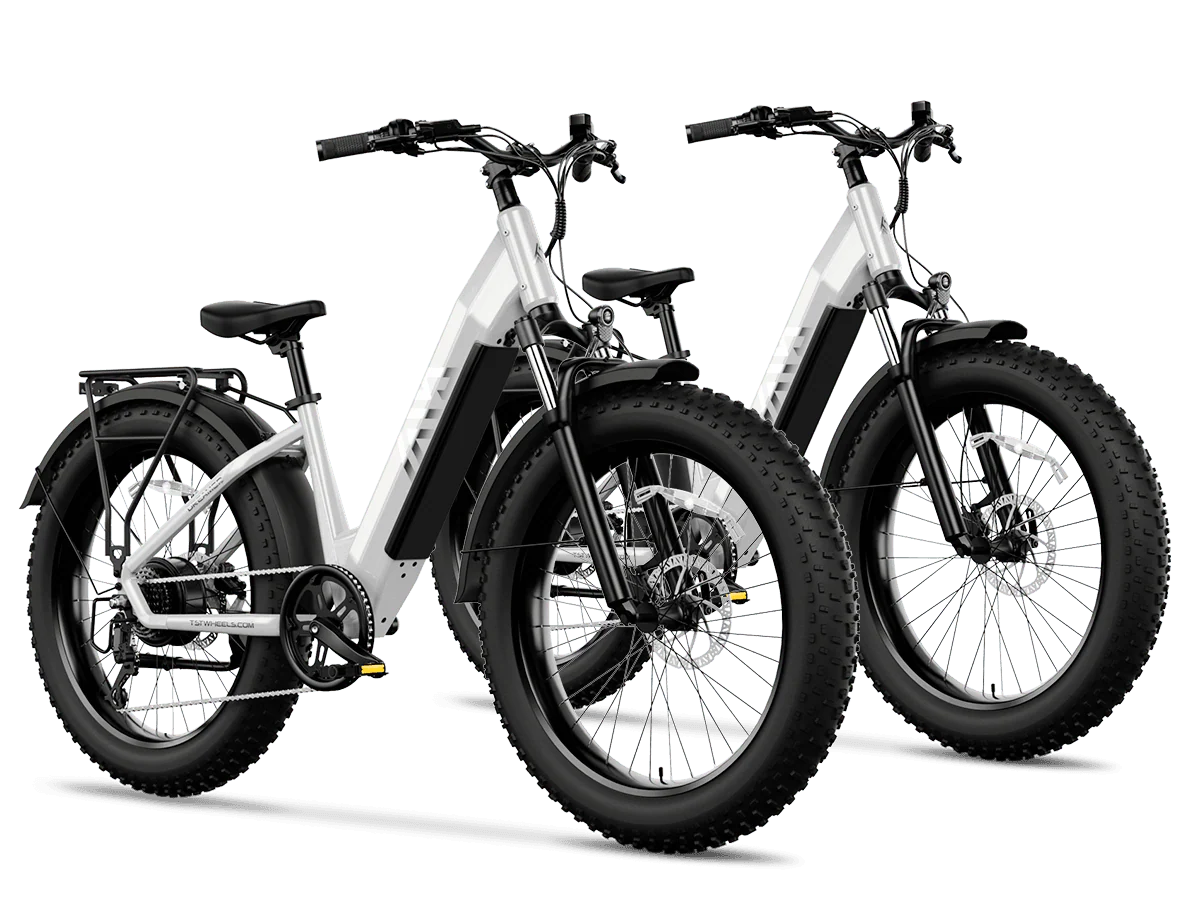 TST® Combo Sale Dreamer 26" Step-Thru Fat Tire Electric Bike - Image 7