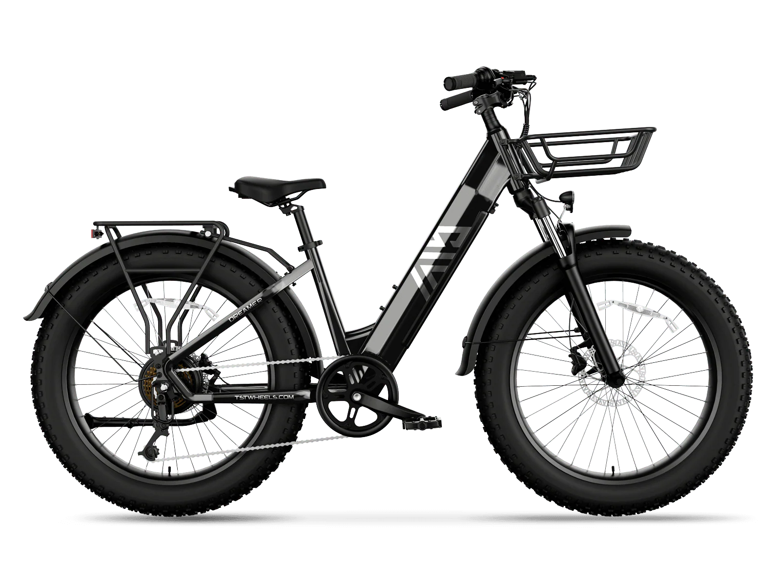 TST® Combo Sale Dreamer 26" Step-Thru Fat Tire Electric Bike - Image 8