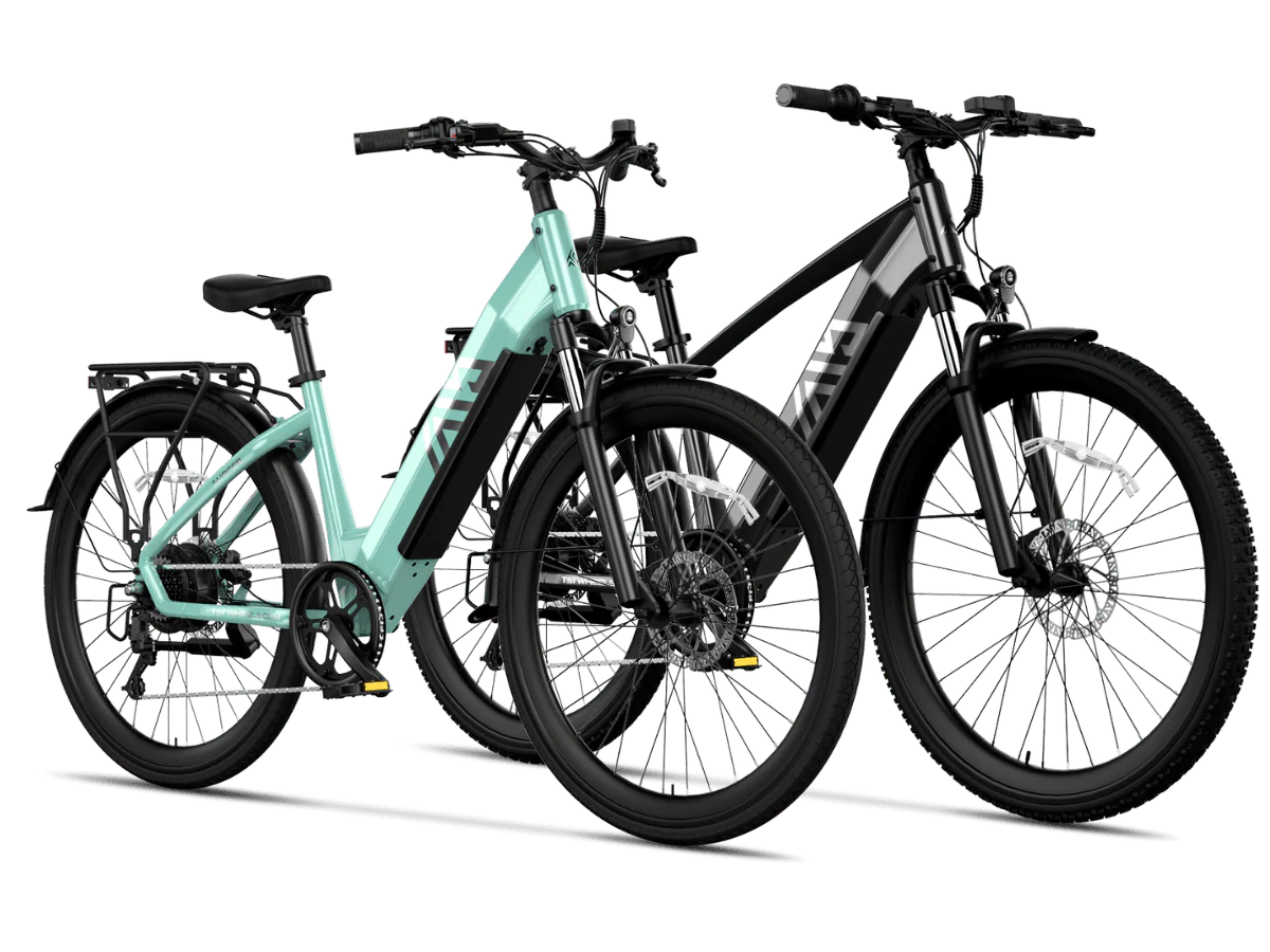 TST® Combo Sale Flyer+Surfer 27.5" Commuter Convenience Electric Bike - Image 5