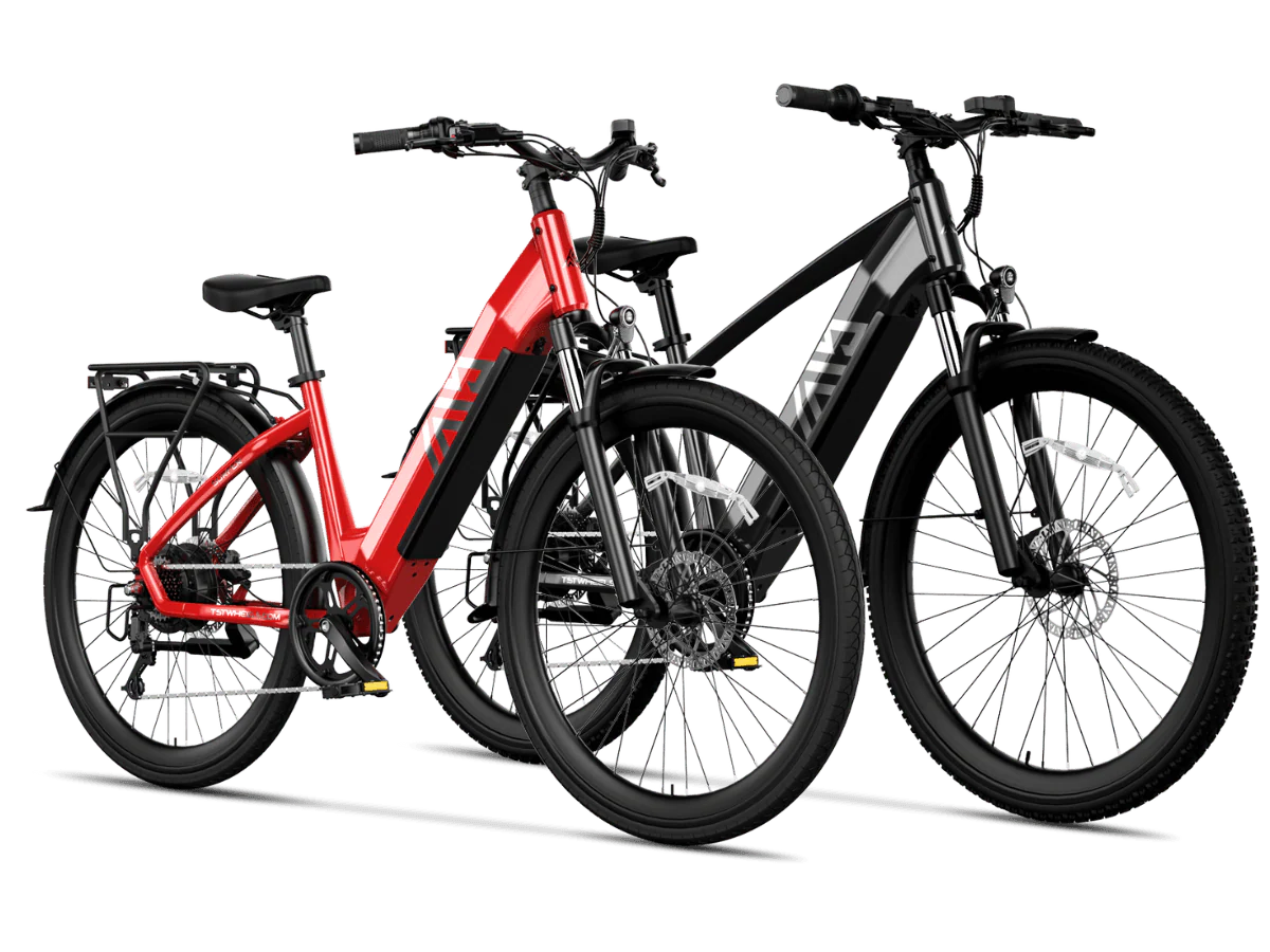 TST® Combo Sale Flyer+Surfer 27.5" Commuter Convenience Electric Bike - Image 6