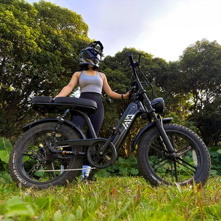 TST® Combo Sale R7 1500W Full Suspension Electric Cargo Bike - Image 3