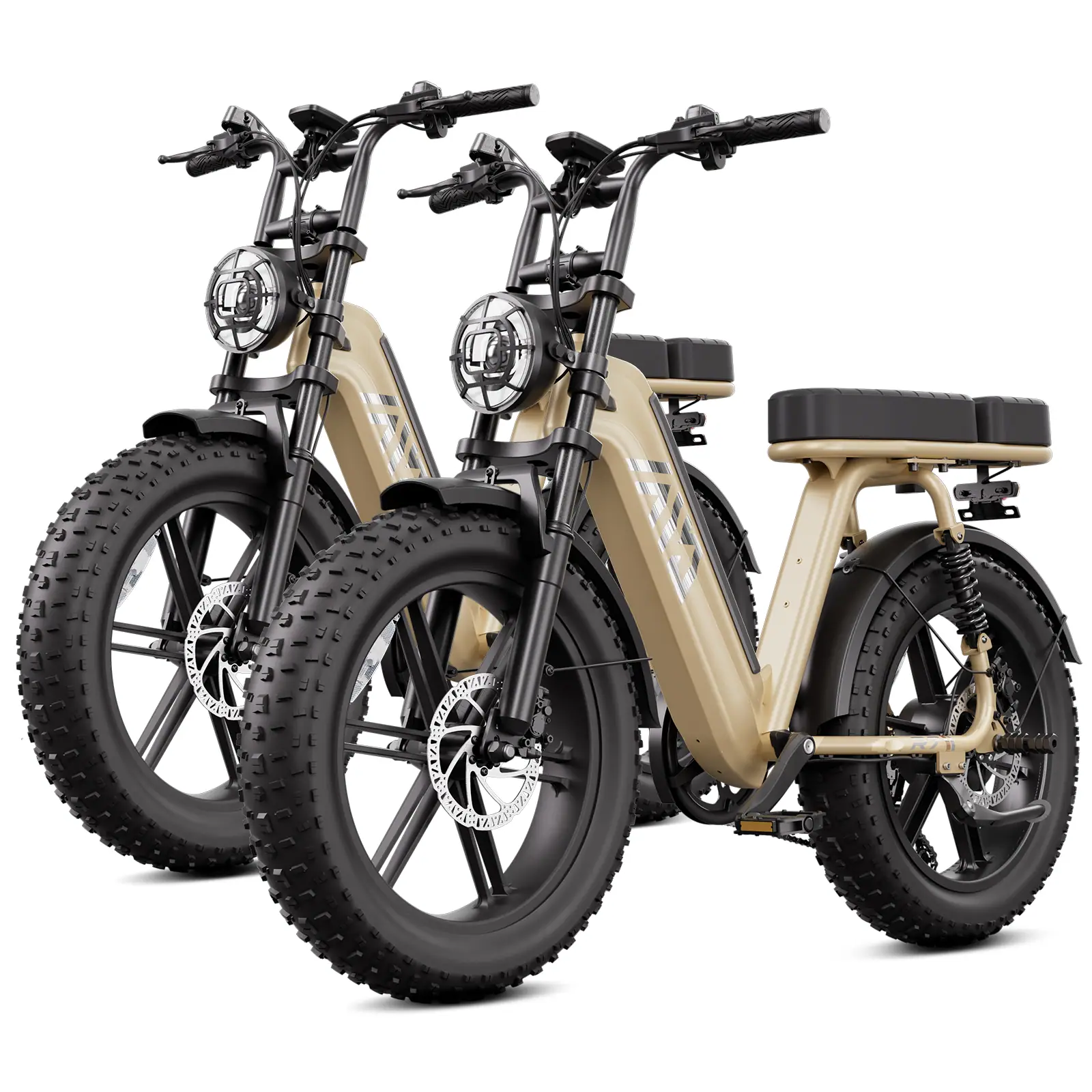 TST® Combo Sale R7 1500W Full Suspension Electric Cargo Bike - Image 6