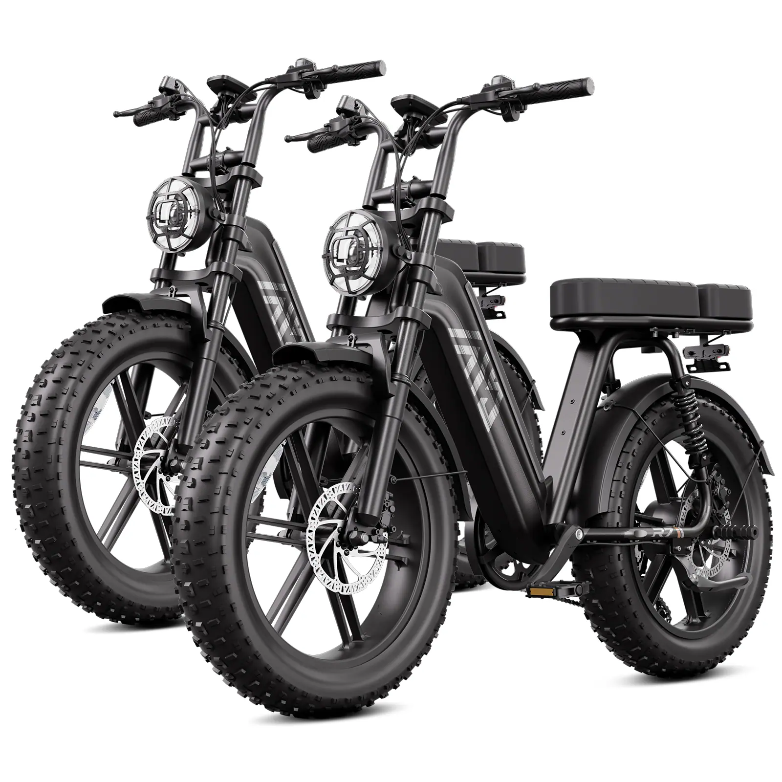 TST® Combo Sale R7 1500W Full Suspension Electric Cargo Bike - Image 7