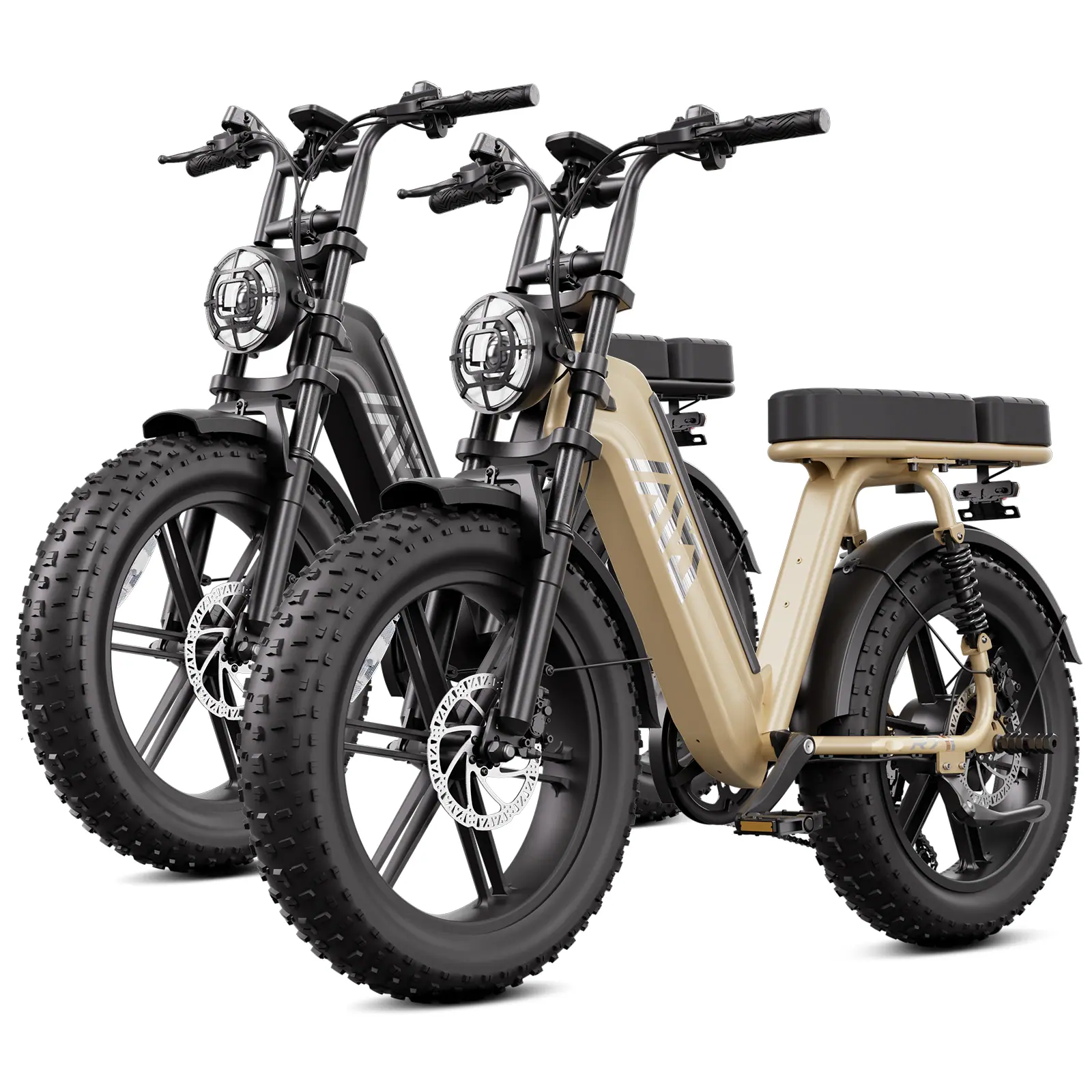 TST® Combo Sale R7 1500W Full Suspension Electric Cargo Bike - Image 8