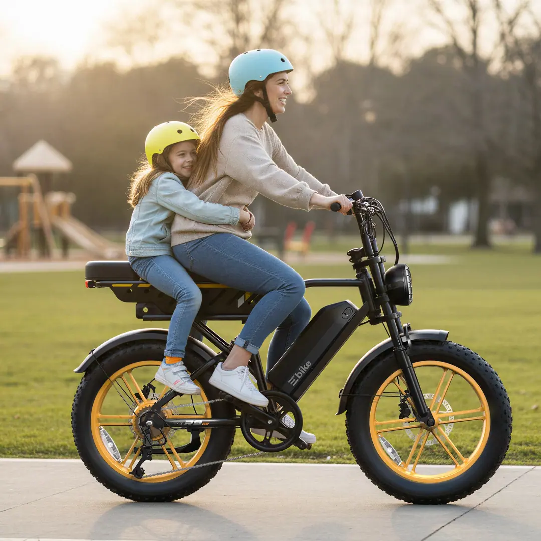 TST® Combo Sale R9 Dual-Battery 1500W Long-Range E-Bike - Image 4