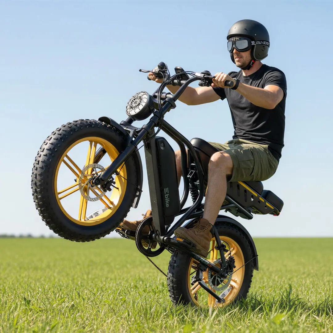 TST® Combo Sale R9 Dual-Battery 1500W Long-Range E-Bike - Image 5