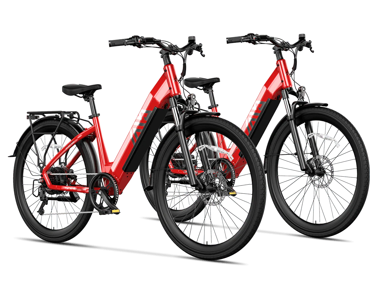 TST® Combo Sale Surfer 27.5" Step-Thru Commuter eBike - Image 6