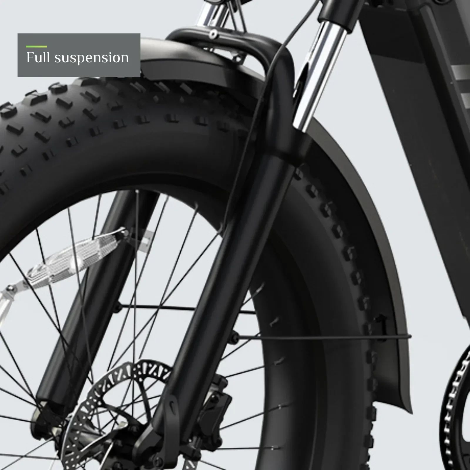 TST® Defender 26" Fat Tire Ebike For Adult - Image 5