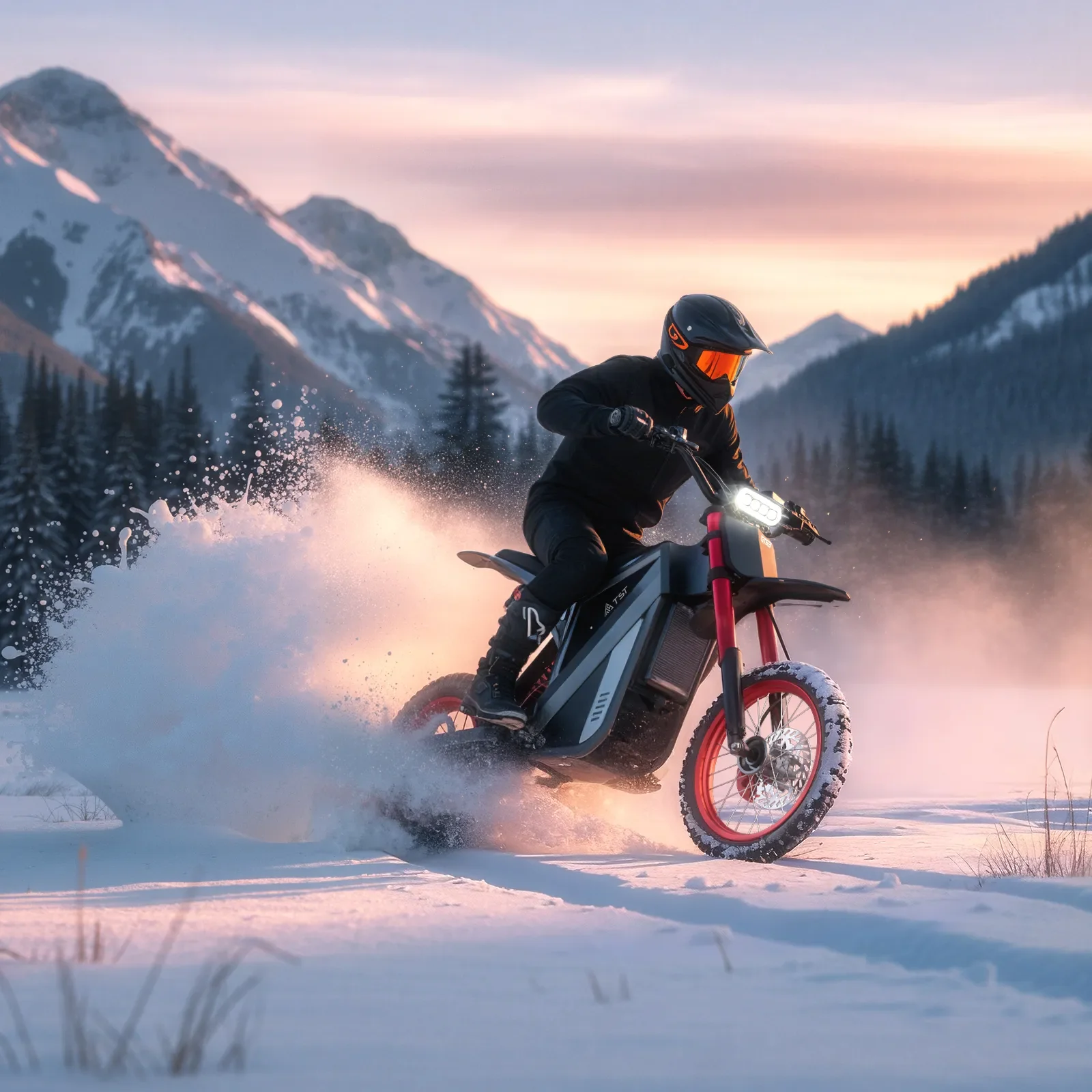 TST® GT63 14" 2200W 210Nm Electric Dirt Bike - Image 10