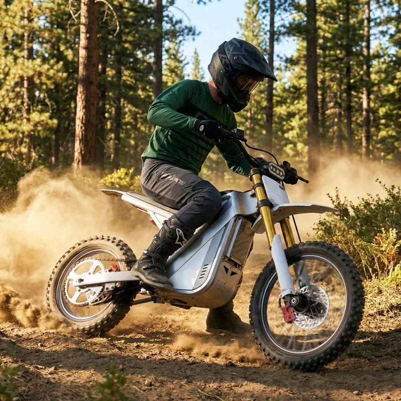 TST® GT73 17" 6000W 339Nm Electric Dirt Bike - Image 3