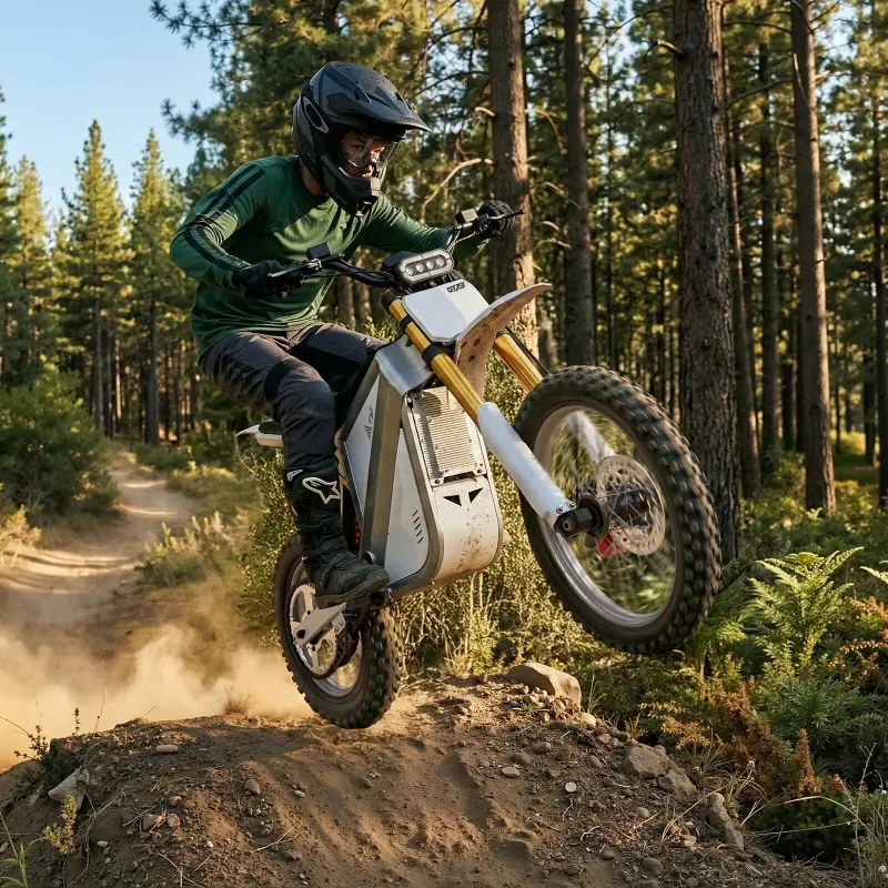 TST® GT73 17" 6000W 339Nm Electric Dirt Bike - Image 4