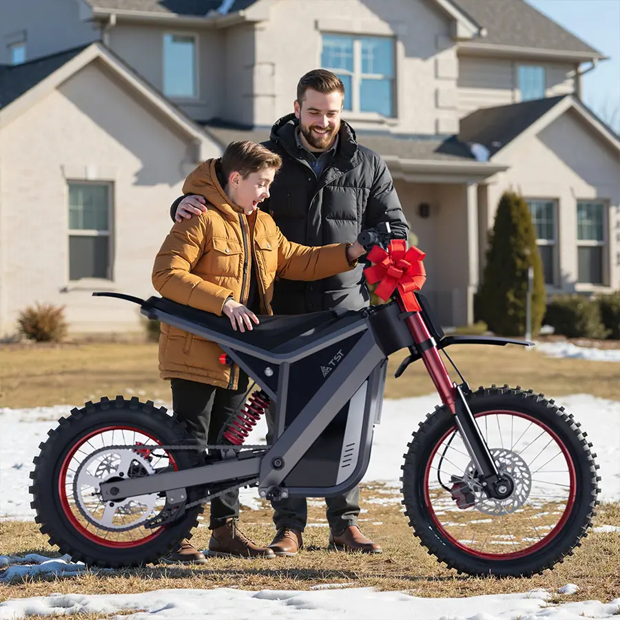 TST® GT73 17" 6000W 339Nm Electric Dirt Bike - Image 5