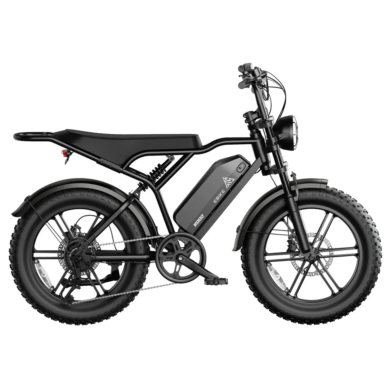TST® R002 20'' 1500W Full Suspension Moped-style Electric Bike - Image 15