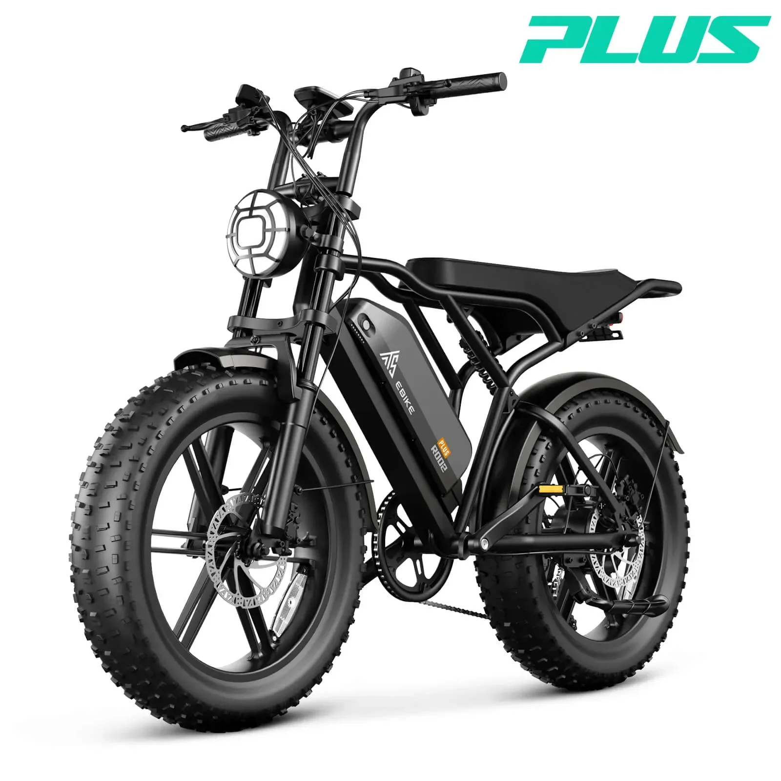 TST® R002 20'' 1500W Full Suspension Moped-style Electric Bike - Image 16