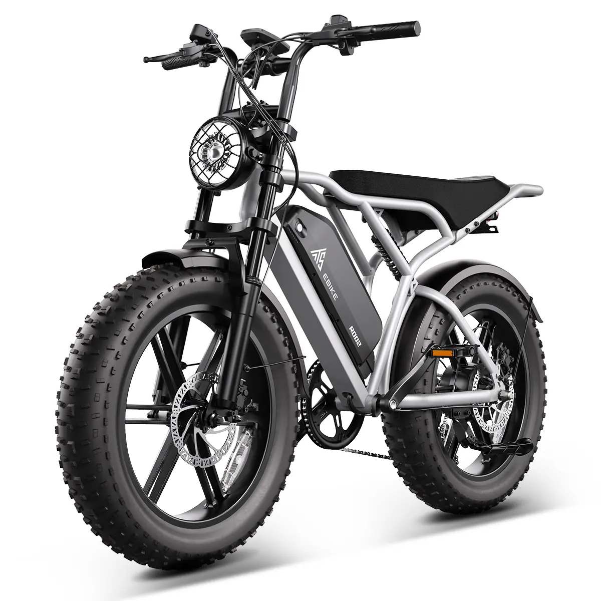 TST® R002 20'' 1500W Full Suspension Moped-style Electric Bike - Image 18
