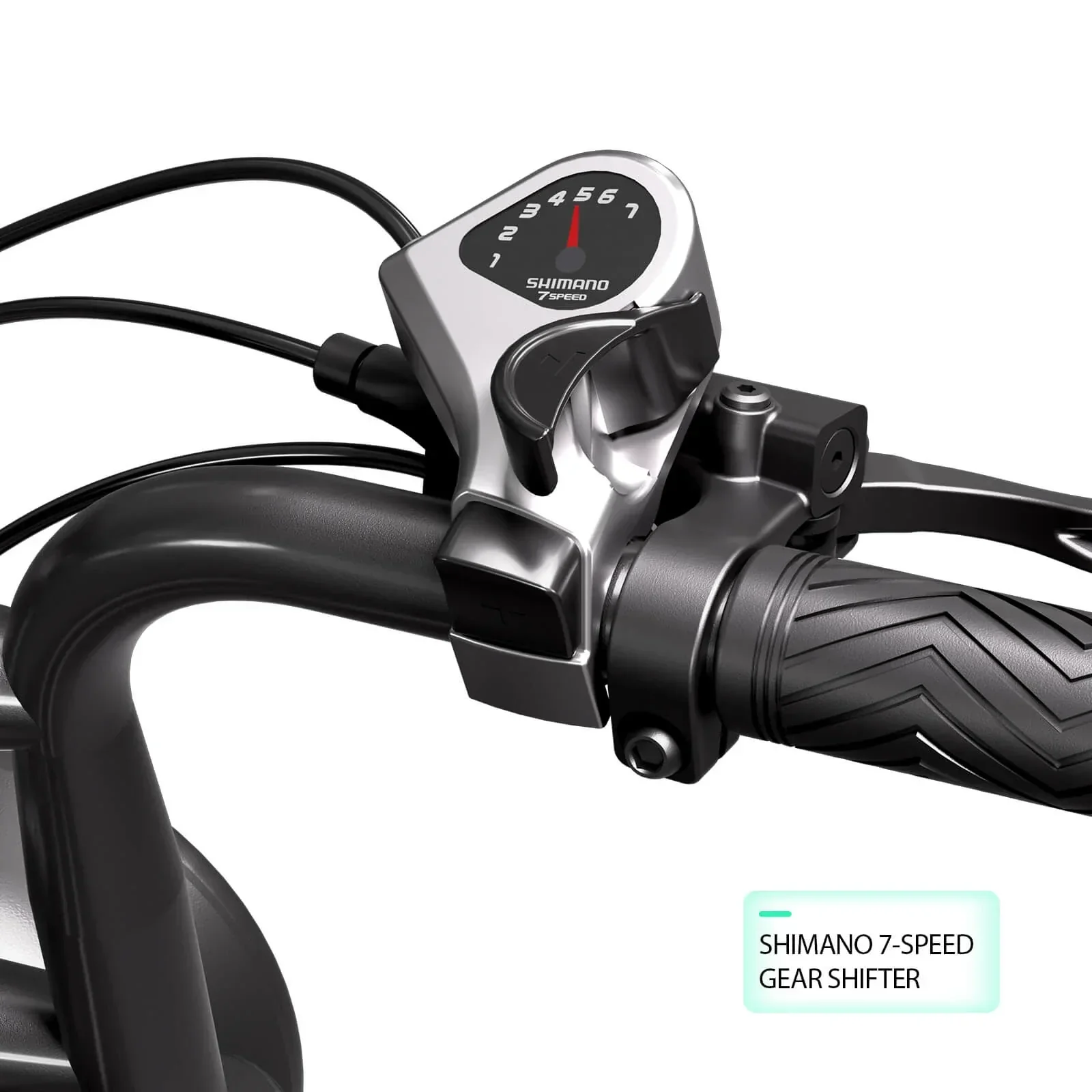 TST® R002 20'' 1500W Full Suspension Moped-style Electric Bike - Image 9