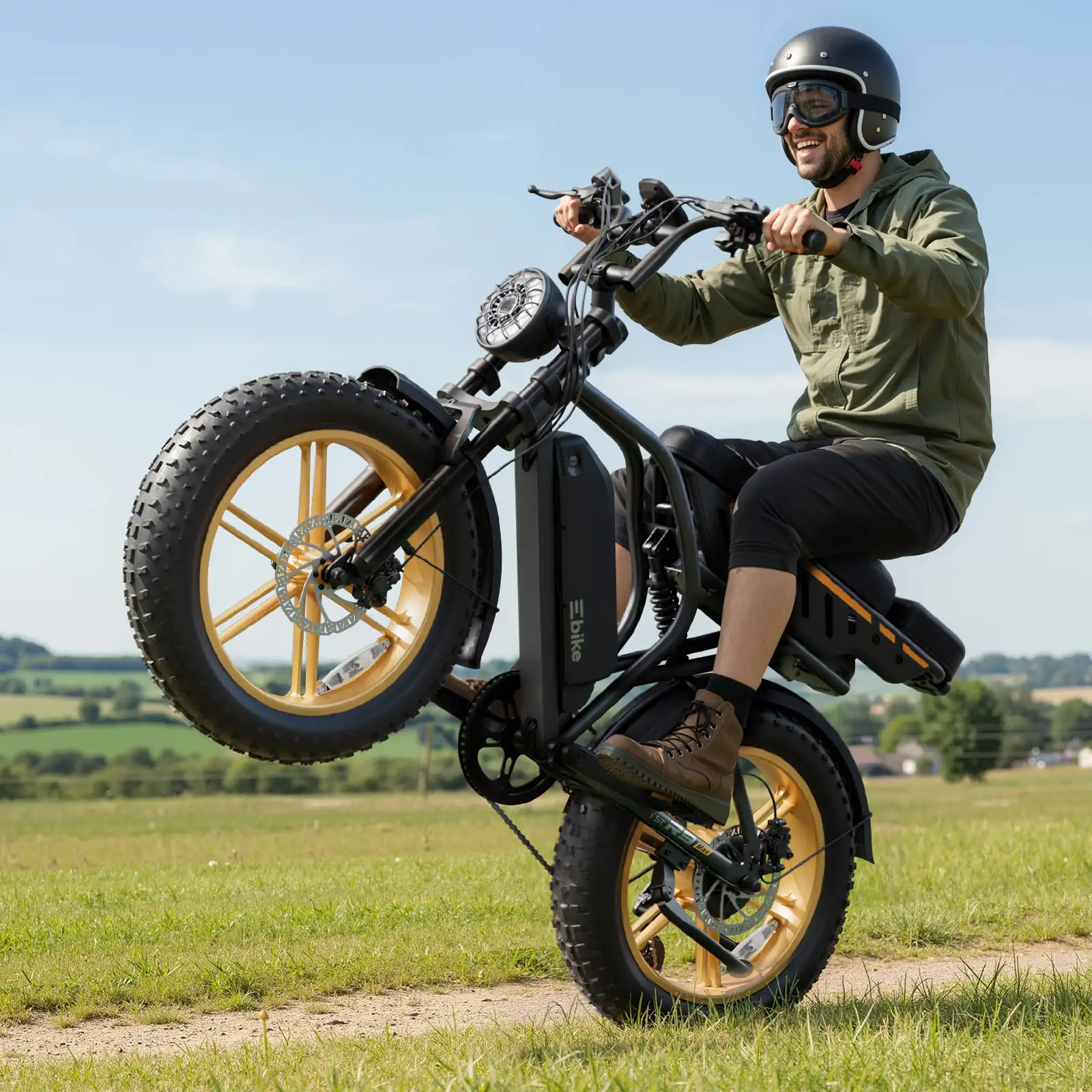 TST® R9 Dual-Battery 1500W Long-Range Full-Suspension Moped Style Electric Bike (2026 Model) - Image 5