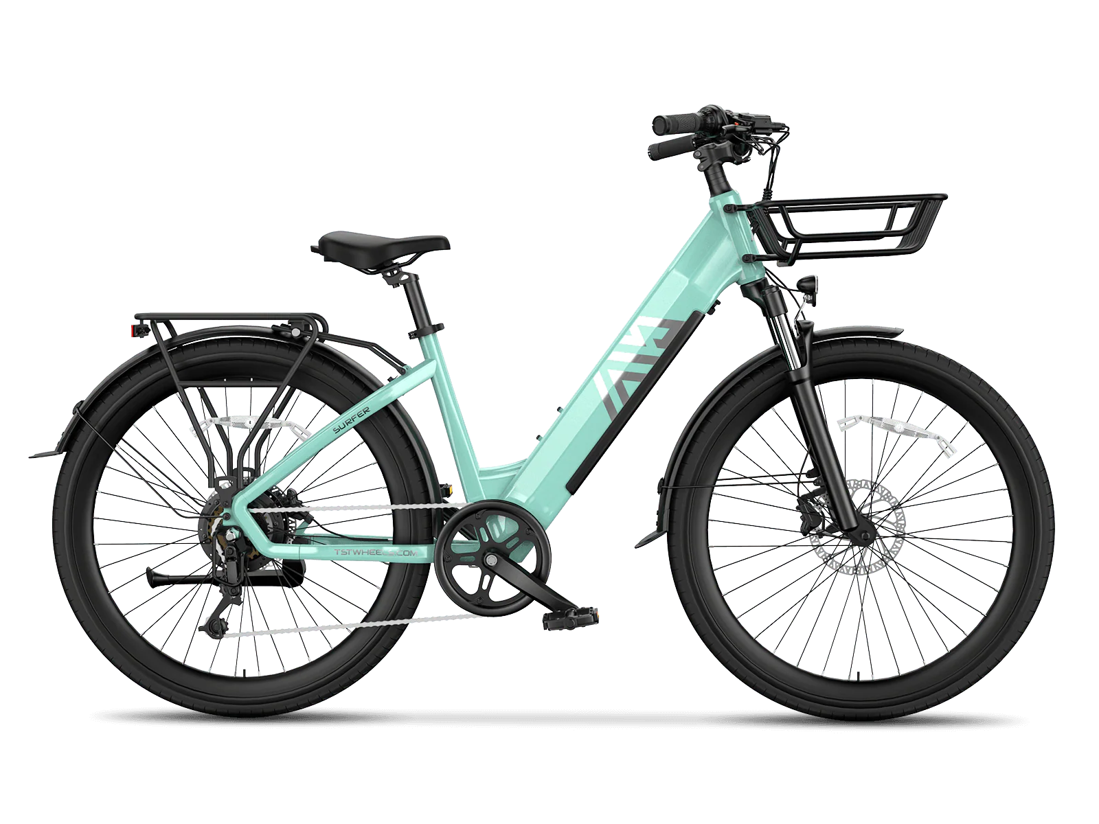 TST® Surfer 27.5" Step-Thru Commuter eBike - Image 11