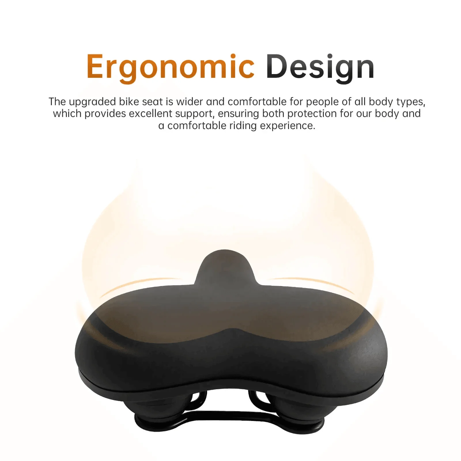 TST® Universal Oversized Cushion Ebike Seat - Image 3