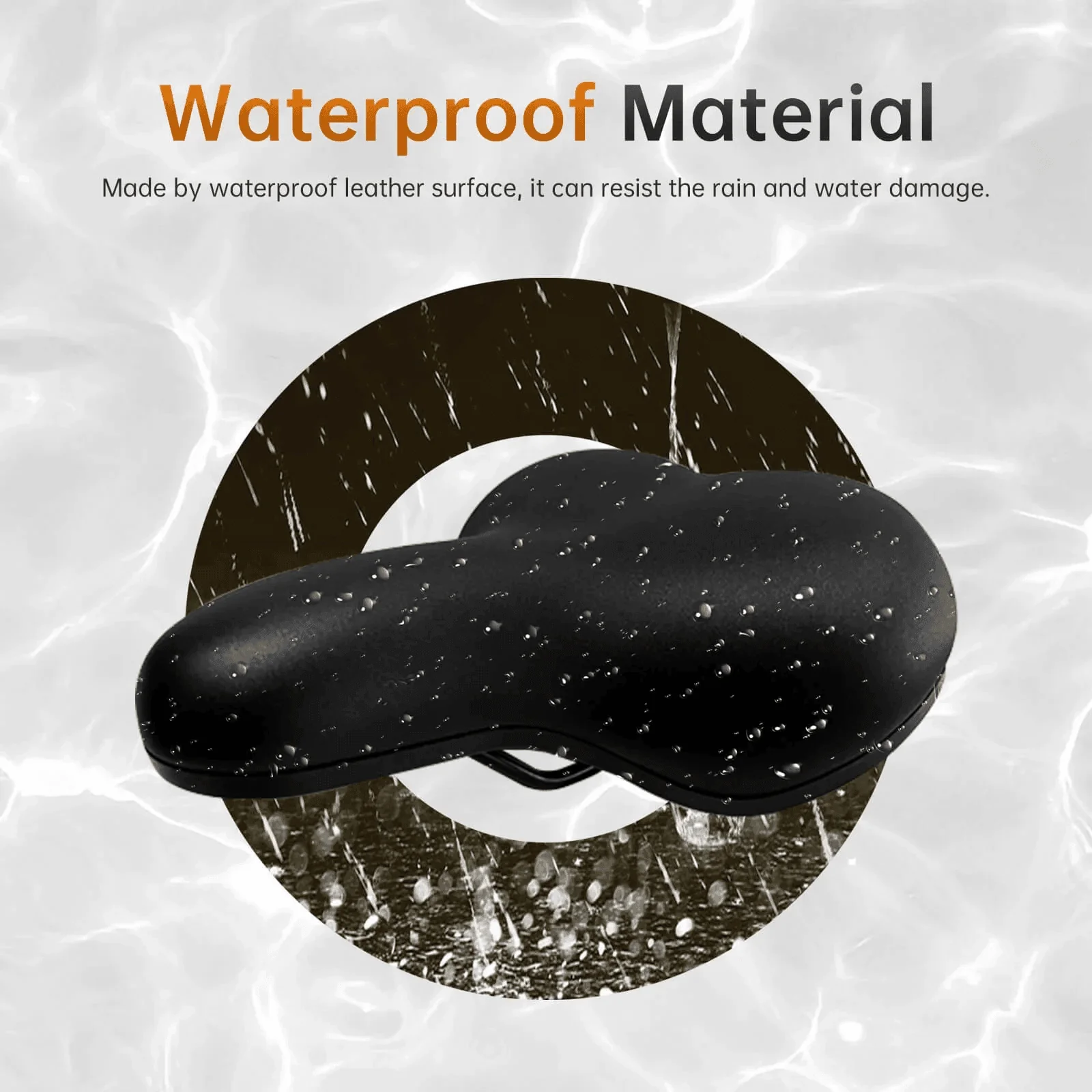 TST® Universal Oversized Cushion Ebike Seat - Image 6